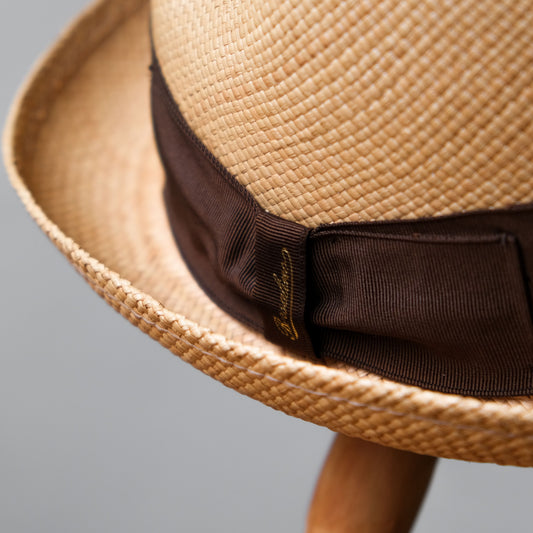 Borsalino Fedora Straw Hat Made in Italy  義大利百年製帽品牌