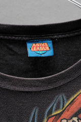 Justice League DC Comics Character Print Tee Faded Black