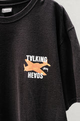 Stussy × Talking Heads "Remain in Light" Tee Black Made in Honduras