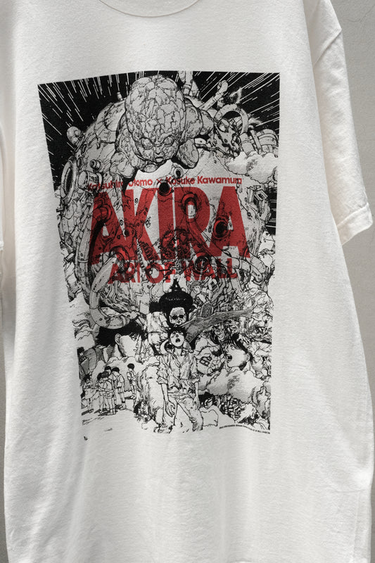 2019 AKIRA ART OF WALL Katsuhiro Otomo × Kosuke Kawamura Exhibition Tee White