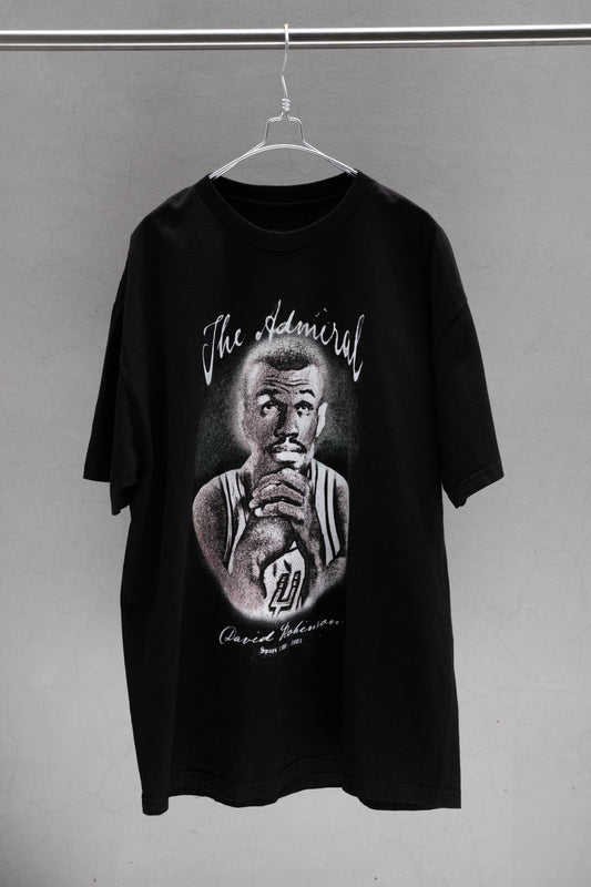 2003 Full Court Press David Robinson "The Admiral" San Antonio Spurs Tribute Tee