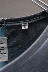 nanamica OOAL Hand Dyed Tee Blue