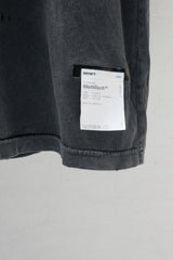SATISFY MothTech "Running Equipment" Eagle Print Tee Charcoal