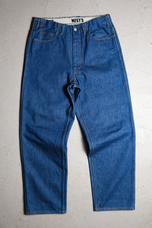 Westoveralls 17S/S 801S Straight Denim Jeans Japanese Denim Brand Okayama Denim Indigo Jeans Made in Japan