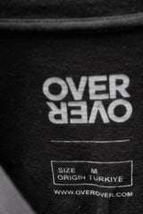 OVER OVER "Broken Records" Splatter Print Tank Top Black