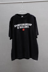 UNDEFEATED "Sportsmanship Is Bullshit / Play Dirty" Tee Black