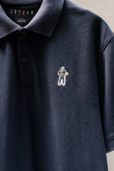 Jordan Golf Piqué Polo Shirt Navy
