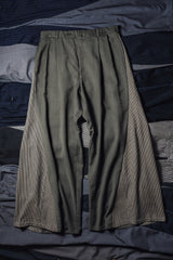バン リストラクチャー ワイド スーツ パンツ バン リストラクチャー ワイド スーツ パンツ