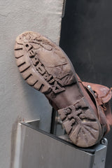 Airstep Distressed Leather Biker Boots 義大利工藝 復古舊化植鞣皮革工程師靴