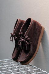 Clarks Originals Wallabee Brown Suede Boots經典棕色麂皮袋鼠鞋 莫卡辛