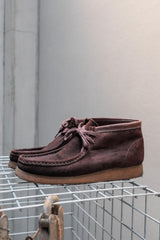 Clarks Originals Wallabee Brown Suede Boots經典棕色麂皮袋鼠鞋 莫卡辛