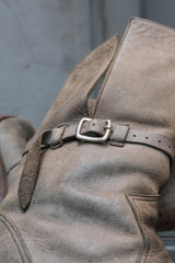 Pledge Leather Sole Ankle Boots