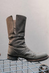Pledge Leather Sole Ankle Boots