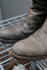 Pledge Leather Sole Ankle Boots