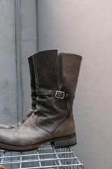 Pledge Leather Sole Ankle Boots