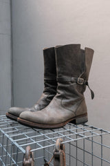 Pledge Leather Sole Ankle Boots