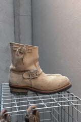 Red Wing 2965 Beige Suede Short Engineer Biker Boots 米色麂皮短版工程師靴 鋼頭防護