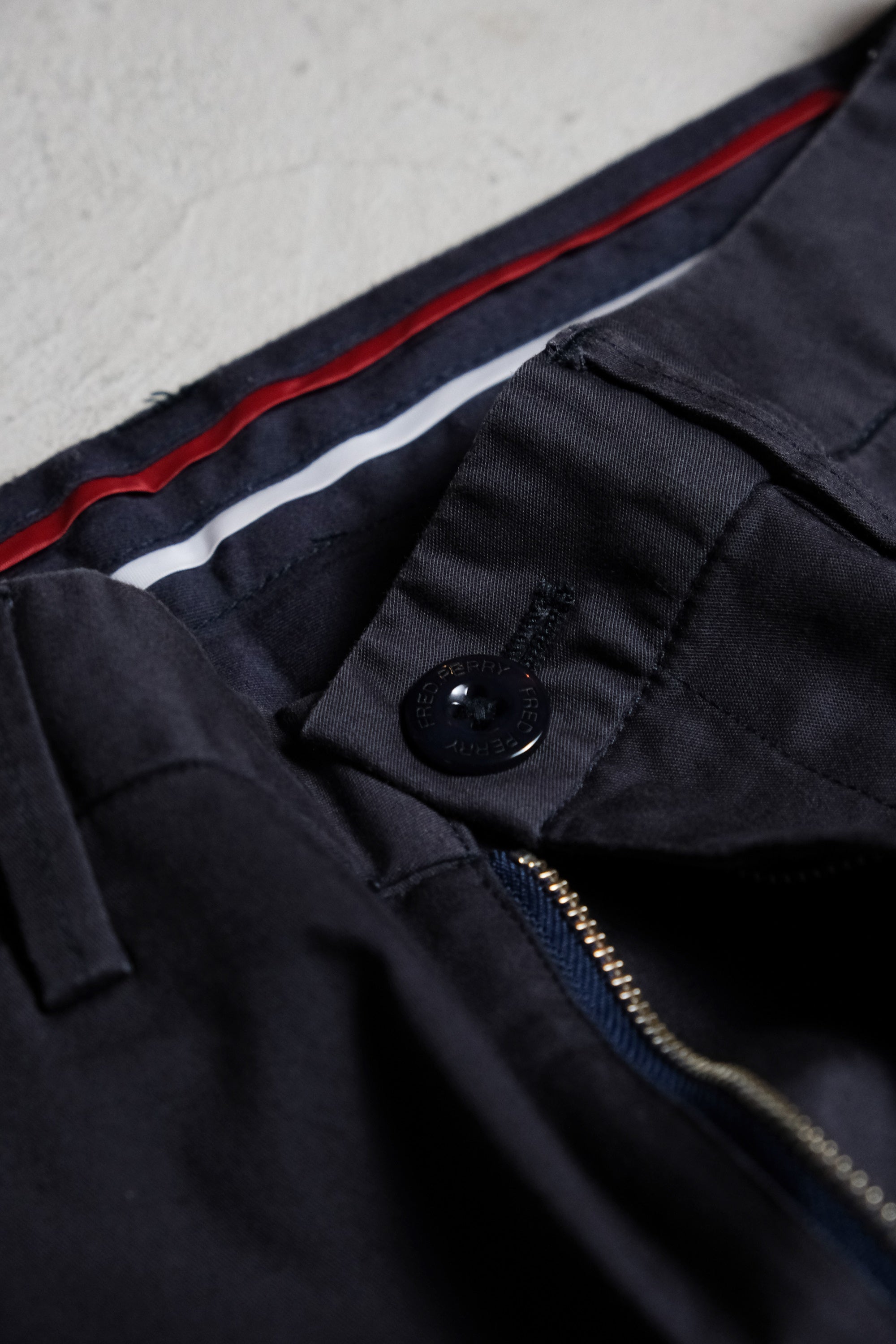 Fred Perry Classic Twill Trousers 經典斜紋布長褲 海軍藍