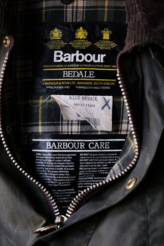 Barbour Vintage Kid's Bedale Wax Jacket