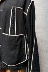 Professor.E 19SS PE JKT 01 雙面穿開釦外套
