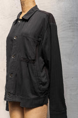 Professor.E 19SS PE JKT 01 雙面穿開釦外套