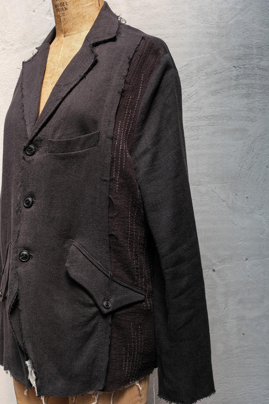 Professor.E 25SS-PE-JKT-01 E Jacket 亞麻混紡西裝外套