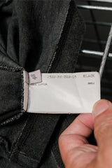 Professor.E 23SS｜Tee-03棉質仿舊黑色短袖上衣