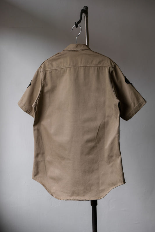 60's Vintage US Army khaki shirt  越戰使用