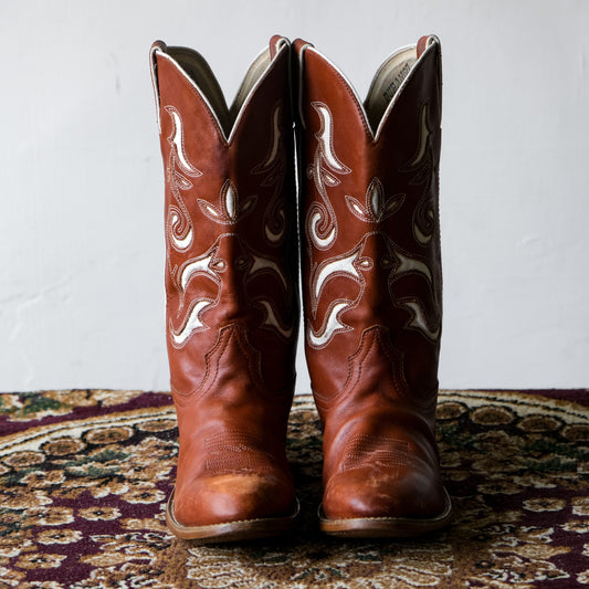 Vintage “Durango” Cowboy Western Boots 古著牛仔西部靴 焦糖色