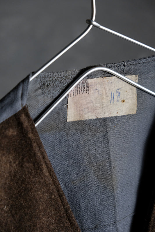 Euro 1960’s Vintage Wool Gilet Vest 60年代歐洲古著 羊毛純棉西裝馬甲背心