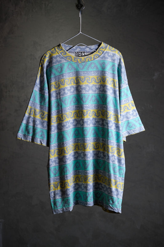 Vintage All Over Print Surf Beachwear Tee