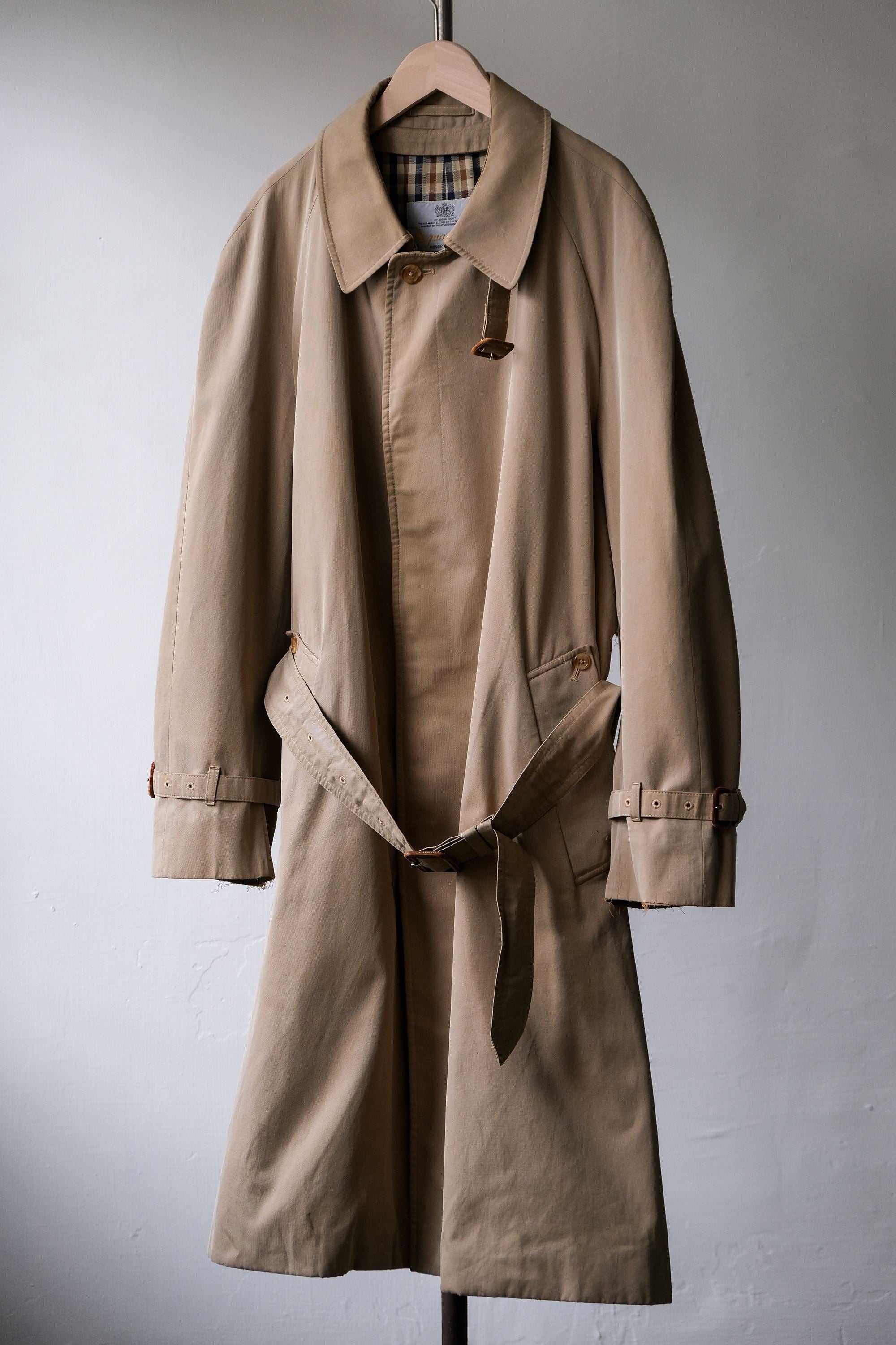 Aquascutum Vintage Trench Coat Made in England