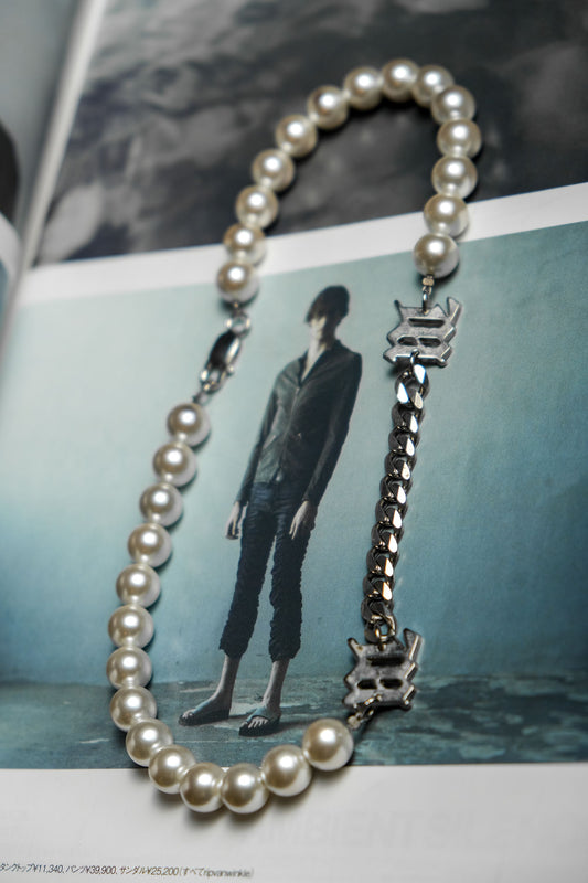 MISBHV Majorica Pearl Necklace 波蘭設計師品牌 馬略卡珍珠銀項鍊