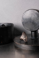 Sterling Silver Vintage Lattice Veil Ring 純銀古著鏤空面紗戒