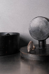 Sterling Silver Vintage Lattice Veil Ring 純銀古著鏤空面紗戒