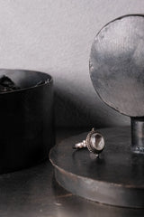 Sterling Silver Vintage Moonlit Rope Ring 純銀古著月光繩紋戒