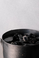Vintage Black Onyx Midnight Sterling Silver Ring 純銀古著黑瑪瑙銀戒