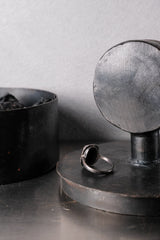 Vintage Black Onyx Midnight Sterling Silver Ring 純銀古著黑瑪瑙銀戒