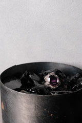 Victorian Gothic Antique Purple Gemstone Sterling Silver Ring 維多利亞哥德風 古董紫寶石純銀復古戒
