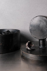 Victorian Gothic Antique Purple Gemstone Sterling Silver Ring 維多利亞哥德風 古董紫寶石純銀復古戒