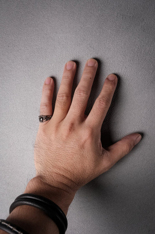 Vintage Baroque Reverie Sterling Silver Ring 純銀古著巴洛克唐草戒
