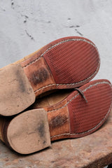 Visvim 2015SS HILTS BOOTS MID-FOLK LT.BROWN 淺棕翻毛皮手工固特異中筒靴