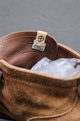 Visvim 2015SS HILTS BOOTS MID-FOLK LT.BROWN 淺棕翻毛皮手工固特異中筒靴
