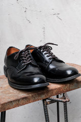 Sanders Military Derby Shoes 2246B 英國製黑色軍規外耳皮鞋 近新品