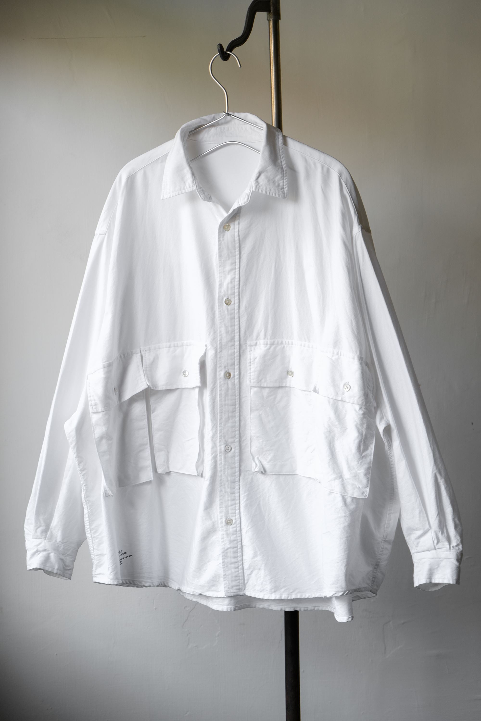 FreshService Dry Oxford Flap Pocket L/S Shirt 日本設計師品牌寬版
