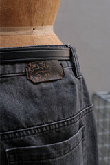 Professor.E 23SS | Curved Panel Denim pant