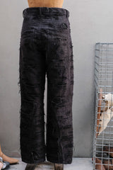 Professor.E - E BORO JEANS 22FW-PE-TRL-02 Black