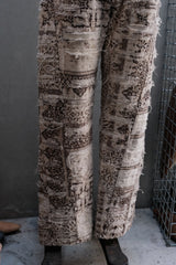 Professor.E - E BORO JEANS 22FW-PE-TRL-02 White