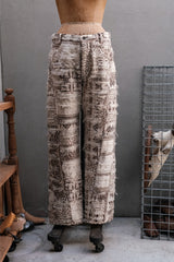 Professor.E - E BORO JEANS 22FW-PE-TRL-02 White
