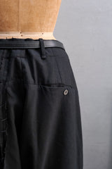 Professor.E 20FW Velvet Stripe Trousers